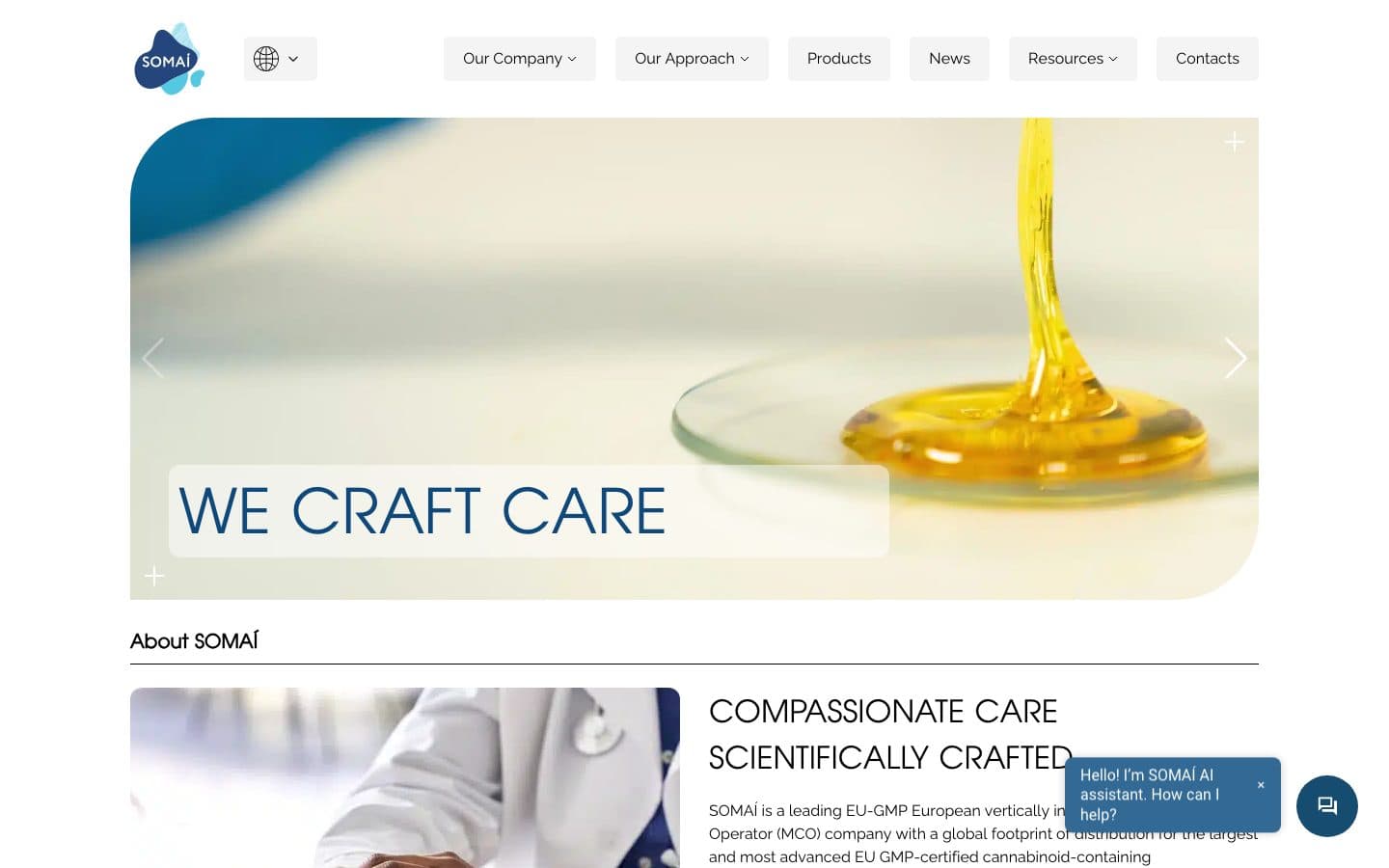 SOMAÍ Pharmaceuticals — EU-GMP pharmaceutical manufacturer