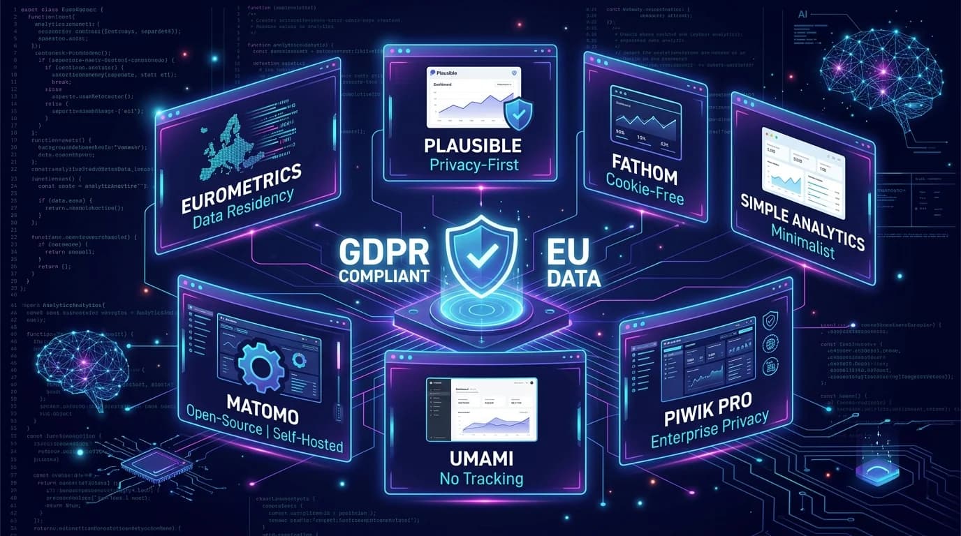 7 GDPR-Compliant Google Analytics Alternatives in Europe (2026)
